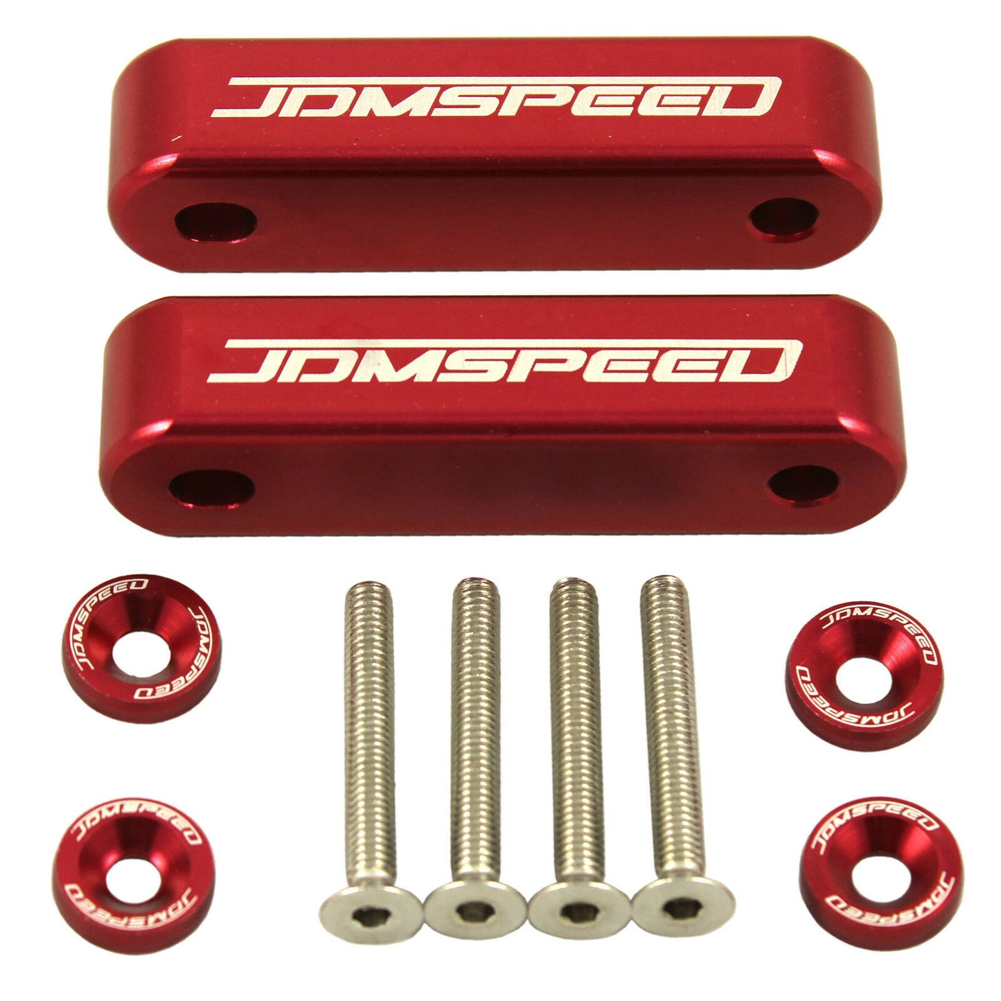 Elevadores de Capó JDM Universales - Kit de Espaciadores Racing
