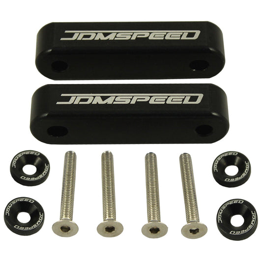 Elevadores de Capó JDM Universales - Kit de Espaciadores Racing