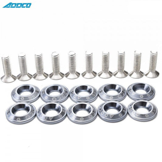 Tornillos Decorativos de Aluminio con Arandelas