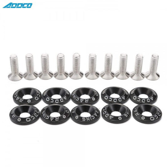 Tornillos Decorativos de Aluminio con Arandelas