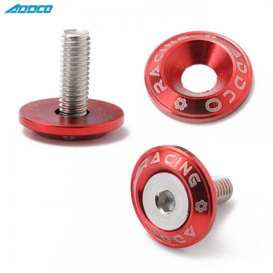 Tornillos Decorativos de Aluminio con Arandelas