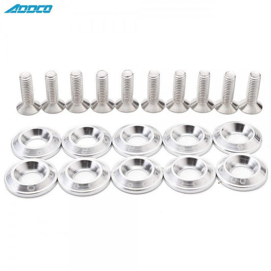 Tornillos Decorativos de Aluminio con Arandelas