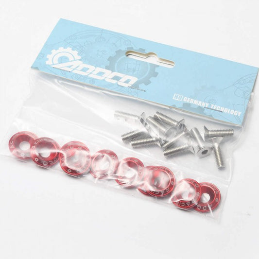 Tornillos Decorativos de Aluminio con Arandelas