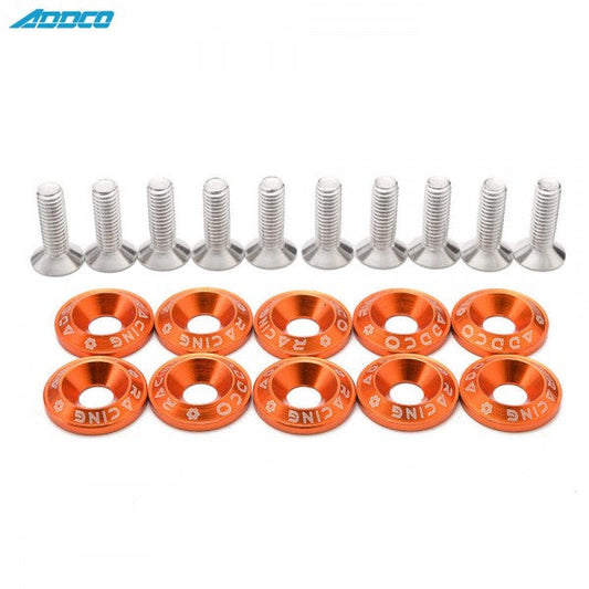 Tornillos Decorativos de Aluminio con Arandelas