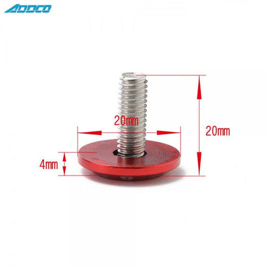 Tornillos Decorativos de Aluminio con Arandelas