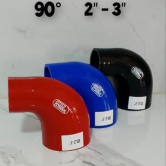 Gomas Reductoras de Silicon – Codos y Rectos | 45° / 90° | 2" a 3" | 2,5" a 3"