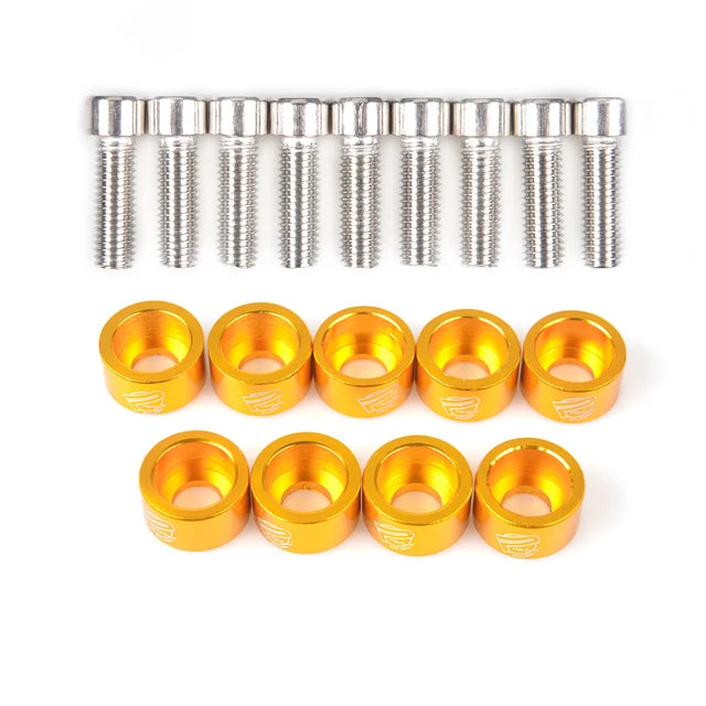 Kit Tornillos Decorativos para Header – JDM Style | Personaliza tu Motor con Estilo