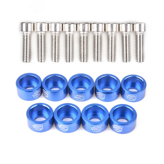 Kit Tornillos Decorativos para Header – JDM Style | Personaliza tu Motor con Estilo