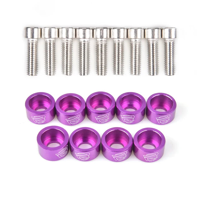 Kit Tornillos Decorativos para Header – JDM Style | Personaliza tu Motor con Estilo