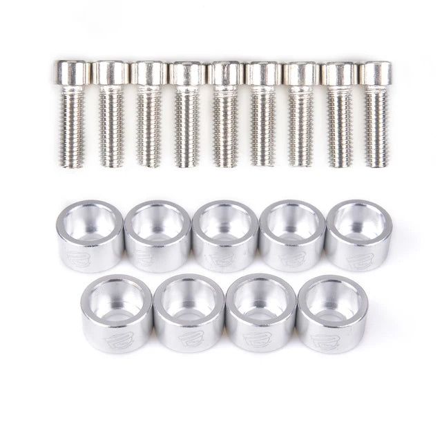 Kit Tornillos Decorativos para Header – JDM Style | Personaliza tu Motor con Estilo