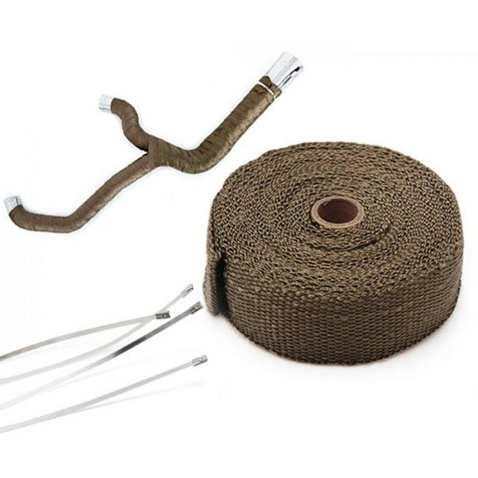 Cinta Térmica para Múltiple de Escape – 15m con Abrazaderas de Acero