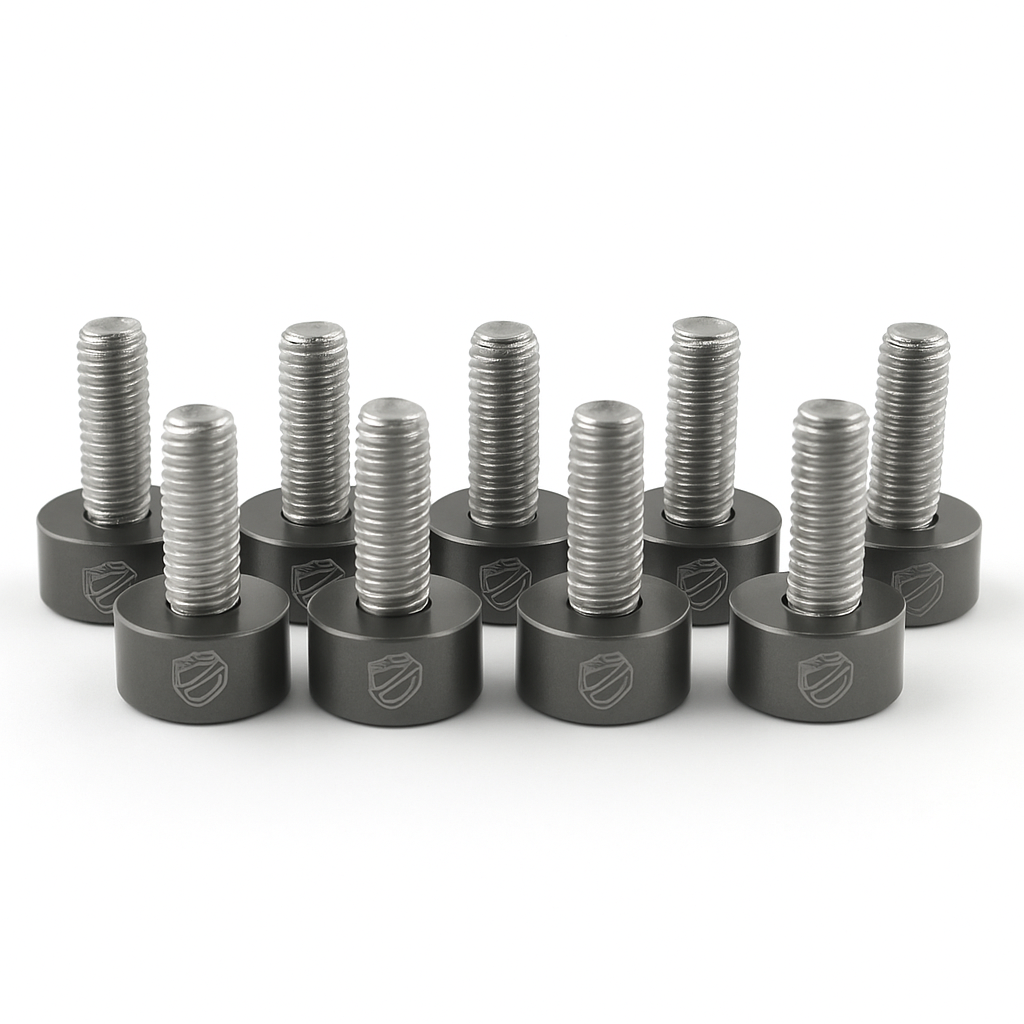 Kit Tornillos Decorativos para Header – JDM Style | Personaliza tu Motor con Estilo