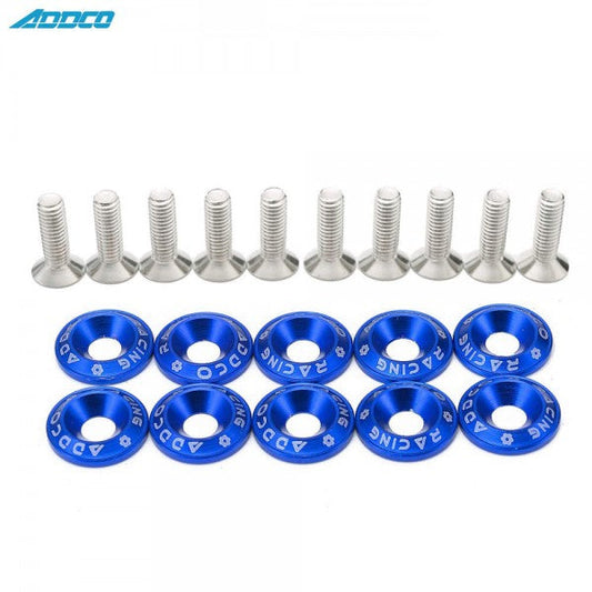 Tornillos Decorativos de Aluminio con Arandelas